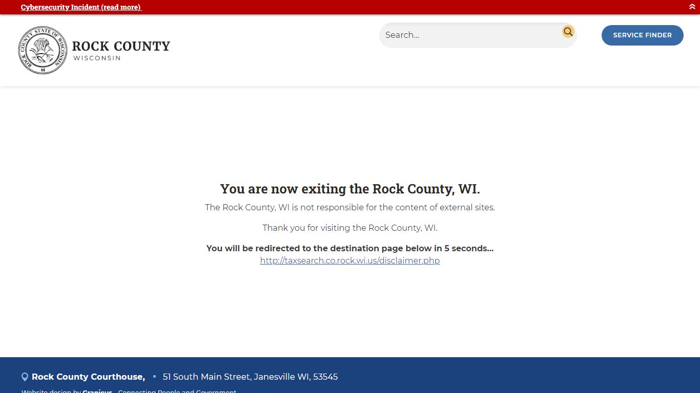 Tax Database Search | Rock County, WI
